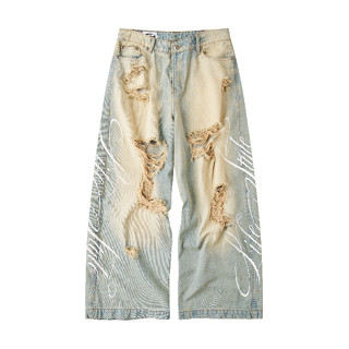 QUẦN "LIFESTYLE" VINTAGE WAXED BAGGY JEANS