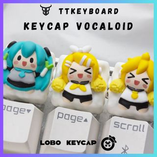   Hỏa Tốc  Keycap Artisan Vocaloid Keycap Custom Bàn Phím Cơ Chất Liệu Resin Cao Cấp | Chính Hãng Lobo 