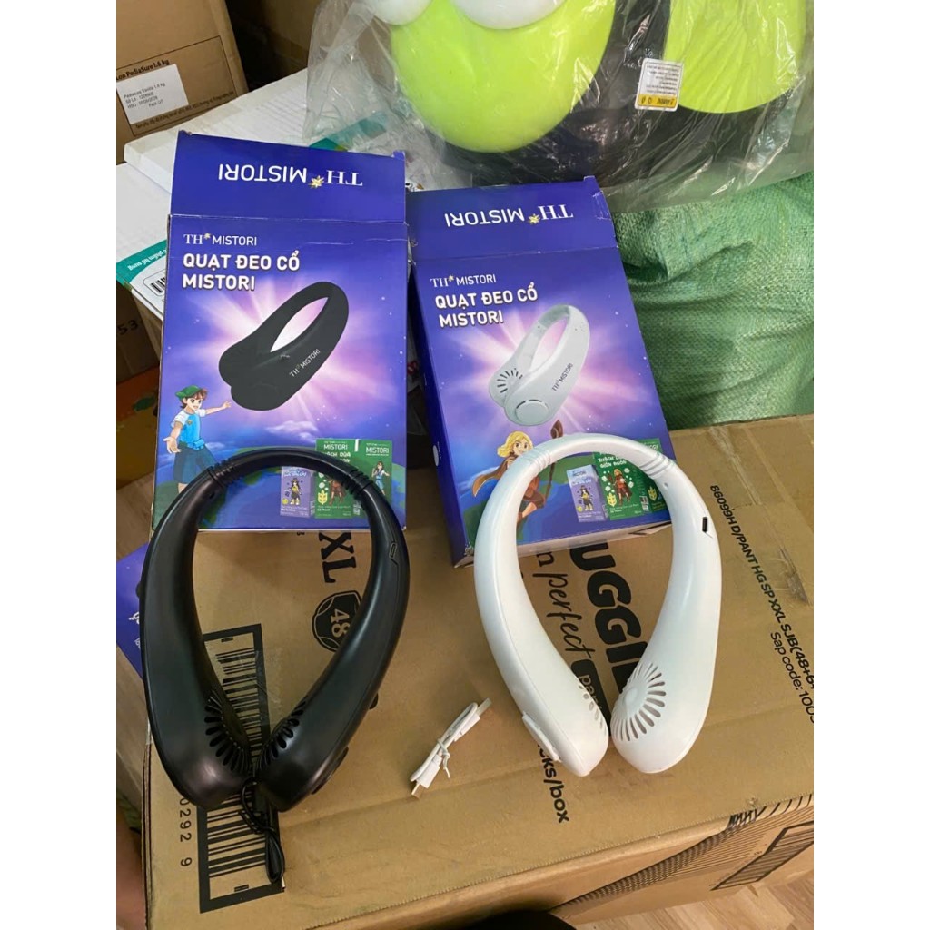 QUẠT ĐEO CỔ MISTORI CHO BÉ QUÀ TẶNG SỮA TH