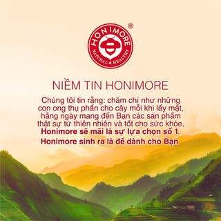 Tinh bột nghệ vàng Honimore Natural & Healthy 100g + 25g  Tiết kiệm