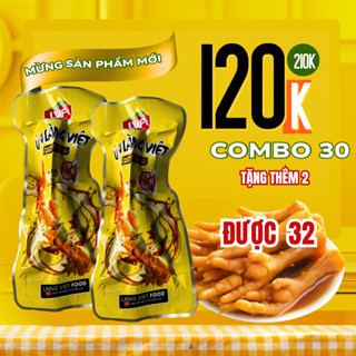 Combo 30 Chân Gà Ủ Vị Thượng Hạng 35g vàng
