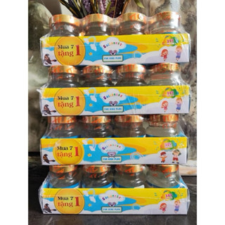  Combo 4 Lốc 32 hũ - Yến sào dành cho trẻ em Sallanest 30% yến tươi 1 Lốc 8 hũ,Đông Trùng Đường phèn ngọt vừa vị tự nhiên 