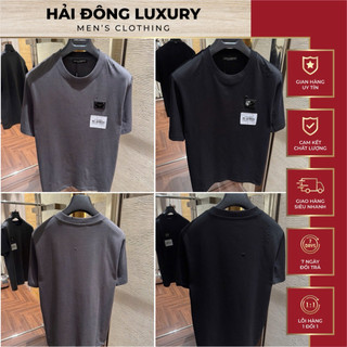  Áo Phông Nam Nữ Đê Gờ Tag Sắt Bản Rách Nhẹ Vai Mẫu Trơn Basic Dễ Mix Đồ 