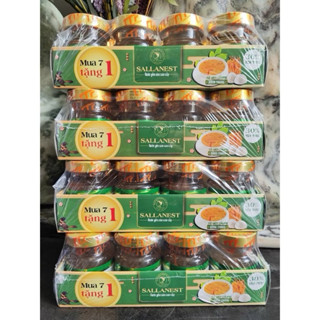  Combo 4 lốc 32 hũ Yến Sào Cao Cấp 1 lốc 8 hủ Sallanest 30% Đông Trùng Hạ Thảo đường phèn & Trẻ em bồi dưỡng sức khỏe tốt 