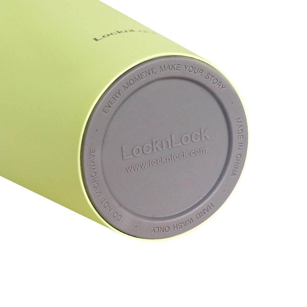 Bình giữ nhiệt LocknLock Bucket One-Touch LHC3345 có quai dung tích 550ml thép không gỉ - 3 màu | BigBuy360 - bigbuy360.vn