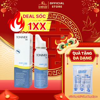 [✨COMBO+QUÀ XỊN] Xịt Mũi Đẳng Trương Tonimer Lab Baby Spray Vệ Sinh Mũi Cho Trẻ Sơ Sinh Dung Dịch Nước Biển Sâu IMC