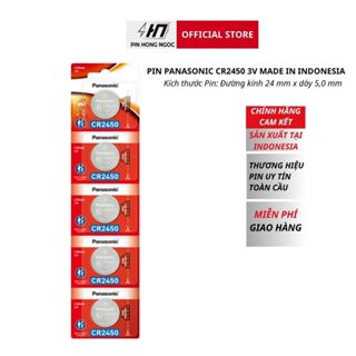 Pin Panasonic CR2450 Siêu Bền 3V made in Indonesia - Hàng chính hãng