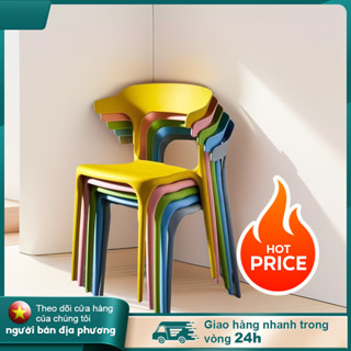 Ghế Nhựa Thiết Kế Tối Giản Hiện Đại Có Đệm Tựa Tay Và Tựa Lưng Ngồi Quán Cafe Nhà Hàng Hội Nghị