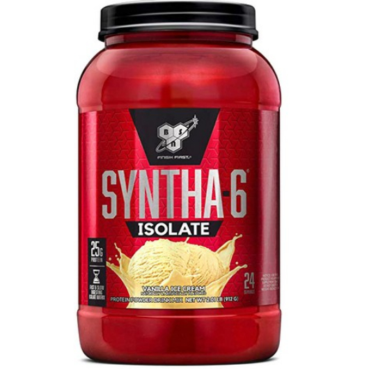 BSN Syntha-6 Isolate Protein Powder Drink Mix Protein Supplement 912gr
