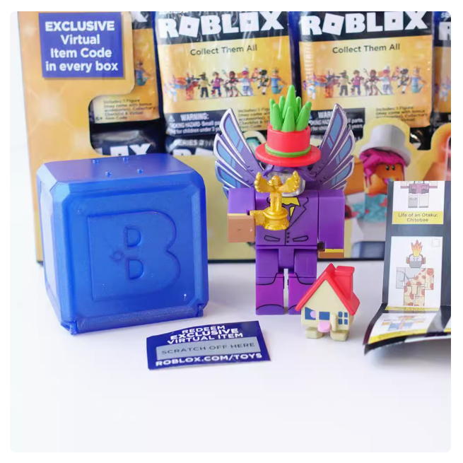 Roblox Toy có Code - Series 2 Celebrity hàng chính hãng ( 1 HỘP NGẪU NHIÊN)