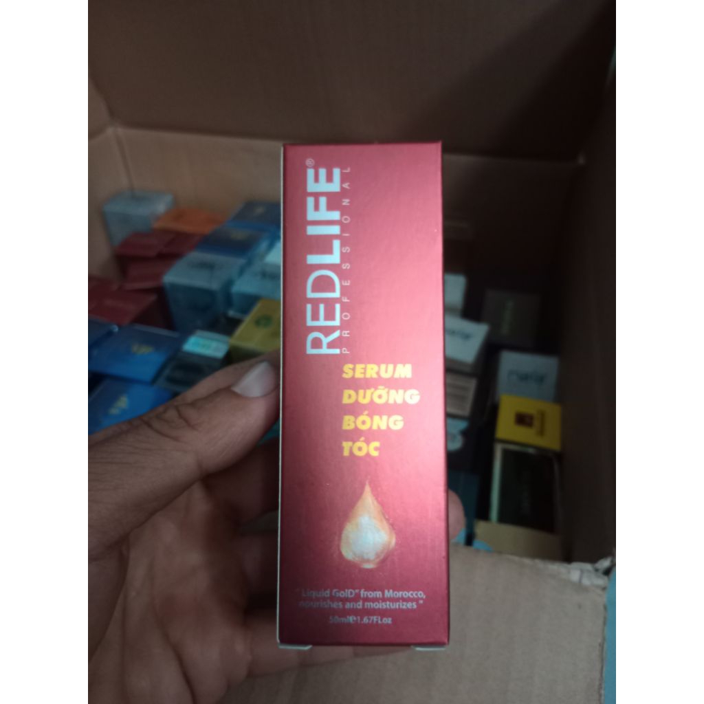 Sirum Dưỡng Bóng Tóc Redlife 50ml.