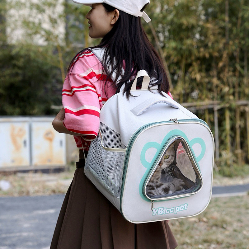 Balo tai khỉ form vừa (35x25x32cm) form cứng, bền đẹp cho chó mèo thú cưng