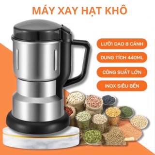 Máy Xay Hạt Khô Công Suất 300W Thiết Kế Bằng Thép Không Gỉ 6 Lưỡi Xay Các Loại Hạt HT2