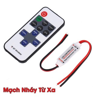 Bộ điều khiển 5v- 12v - 24v, mạch nháy từ xa, điều chỉnh sáng tối cho đèn led