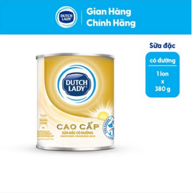 Sữa Đặc Dutch Lady Cao Cấp lon 380g