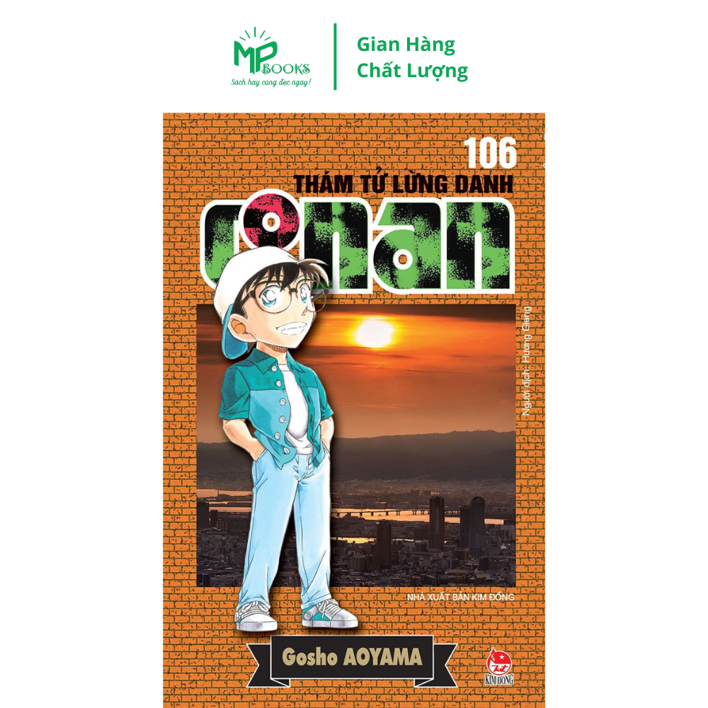 Truyện Tranh - Thám Tử Lừng Danh Conan - Tập 106  (bản thường) - Nhà xuất bản Kim Đồng