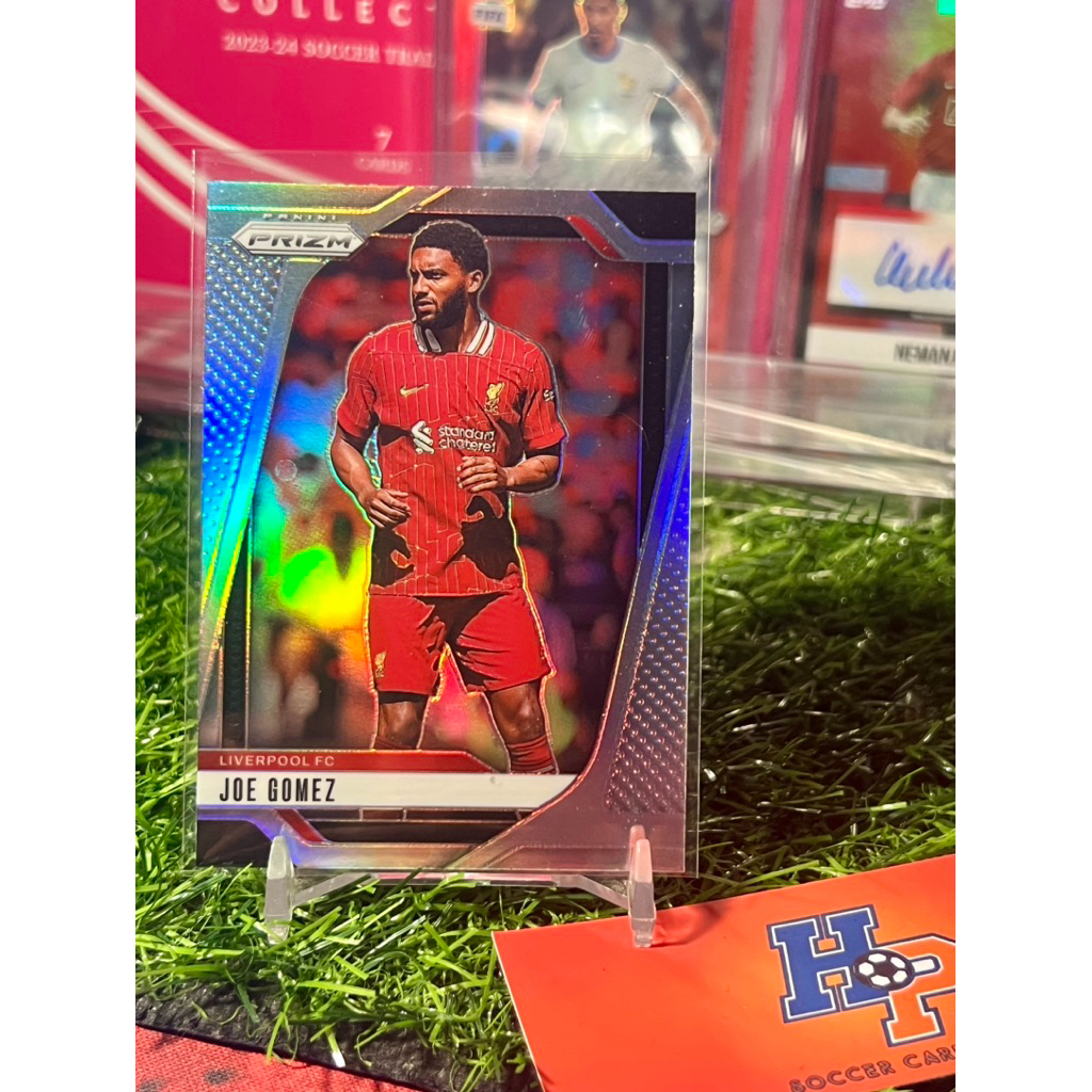 Thẻ bóng đá Joe Gomez Silver Panini Prizm EPL 2024/25