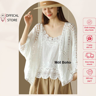 Cardigan đũi tay canh dơi Mót Boho mã 10616