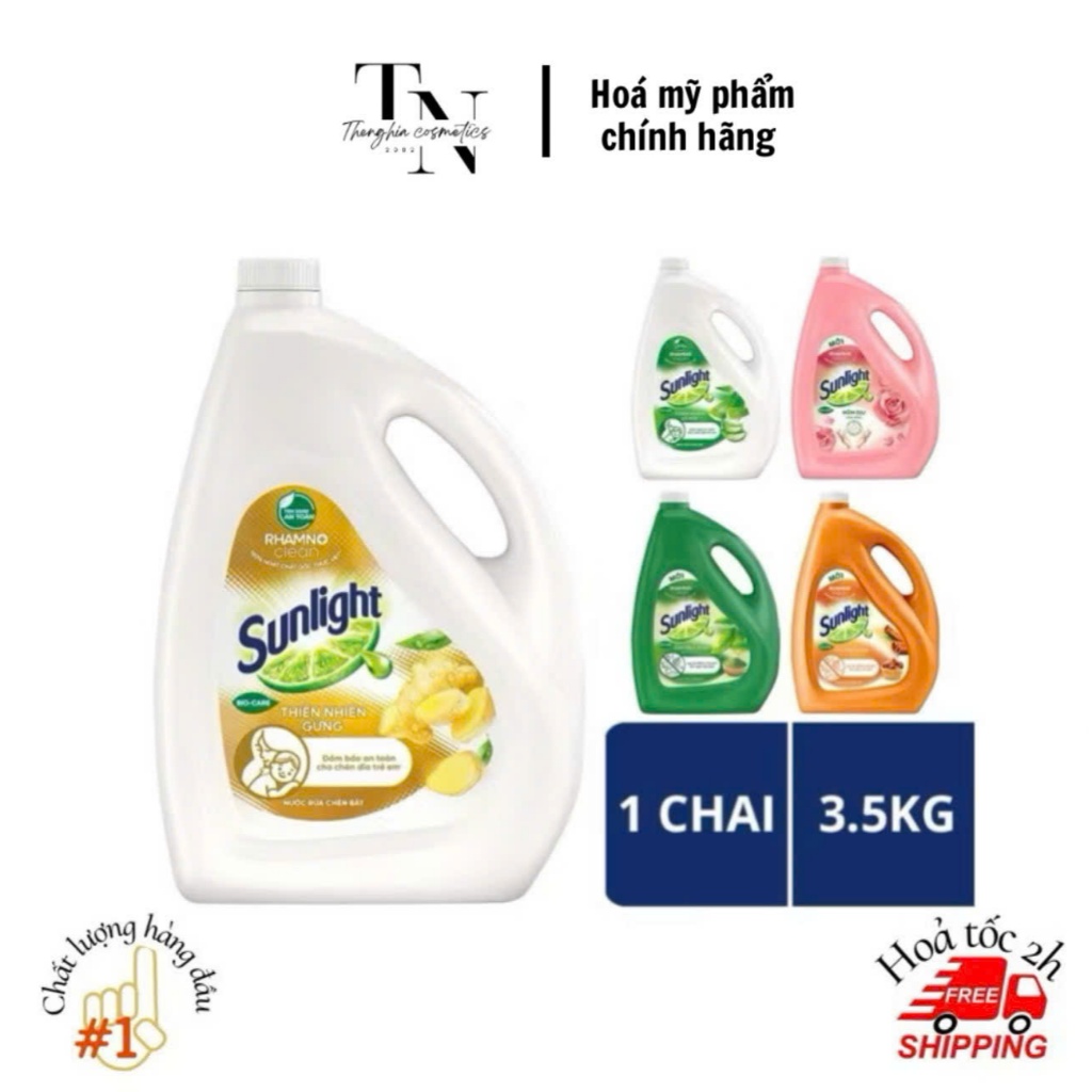 Nước Rửa Chén Sunlight Can 3.6kg