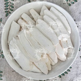 Hoài Sơn Củ Mài Khô (Sơn Dược -  Khoai Mài - Rhizoma Dioscoreae) Hầm Canh, Nấu Chè, Tiềm Gà - Túi 1Kg
