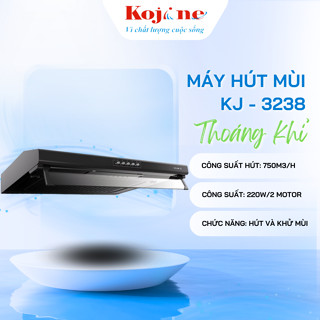 Máy Hút Mùi Thoáng Khí KOJINE KJ3238 - Siêu Mỏng, Nhỏ Gọn, Tinh Tế - Bảo Hành 12 Tháng