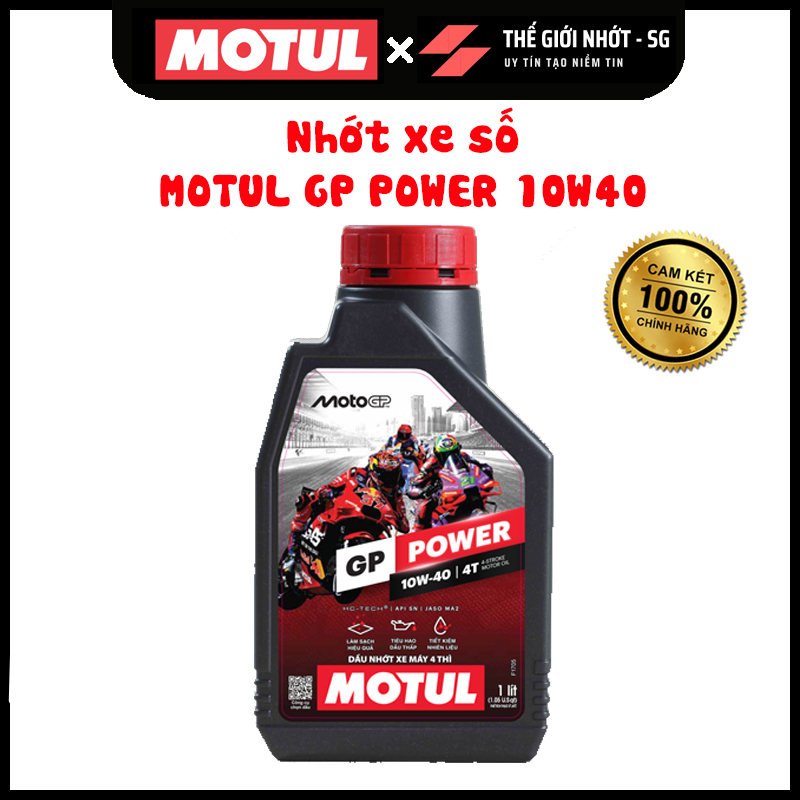 Dầu nhớt xe số MOTUL GP POWER 10W40