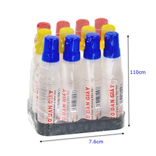 Lốc 12 chai _ CHAI KEO HỒ DÁN WINQ 30ML GL-01 (30ml)
