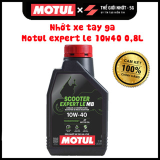 Nhớt xe tay ga cao cấp MOTUL SCOOTER EXPERT 10W-40 MB 4T