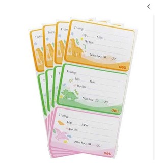 Nhãn Vở  Campus  15 cái đồ dùng học tập
