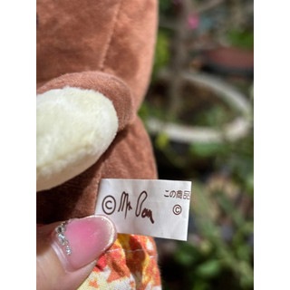 Gấu bông teddy Mr Bean tem