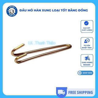 50 Đầu Mỏ Hàn Xung Loại Tốt Bằng Đồng Đường Kính 1.6mm Và 2 mm