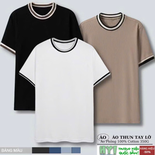 Áo thun Unisex HELLOYOU Basic Tee phông trơn nam nữ RP_01 tay lỡ oversize form rộng 4 màu