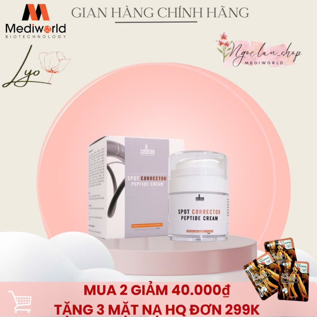 kem mờ nám SPOT CORRECTOR PEPTIDE CREAM