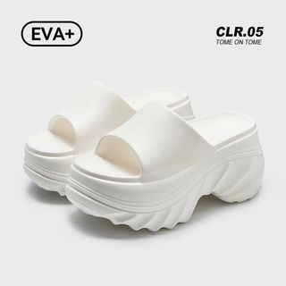 Dép nữ Thời Trang Cao Cấp Đế 8.5 CM Nhựa EVA Đúc Nguyên Khối Màu Basic TRANGBIHUE 