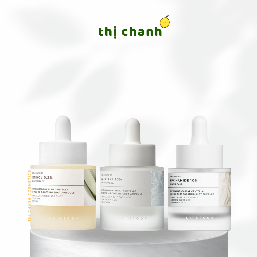 Tinh Chất Dưỡng Sáng, Săn Chắc Da SKIN1004 Madagascar Centella Retinol/ Niacinamide/ Matrixyl Boosting Shot