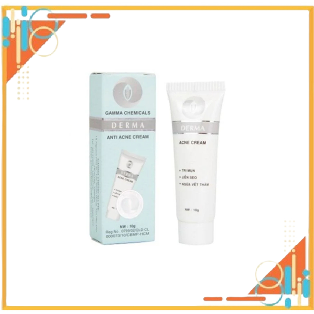Kem dưỡng da , ngừa mụn , ngừa thâm Derma acnes 10g
