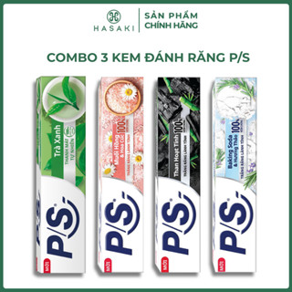 [DAILY] Combo 3 Kem Đánh Răng P/S Trắng Răng 230g Hasaki Sản Phẩm Chính Hãng