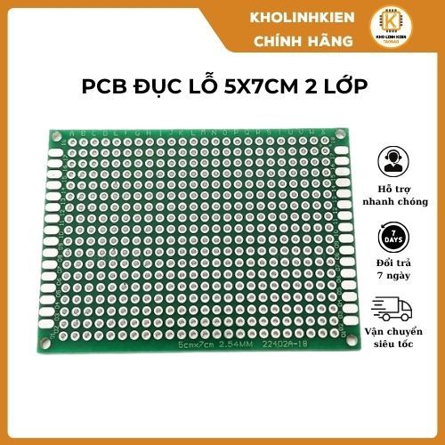 Combo 3 tấm PCB Đục Lỗ Các Loại (hàn mạch đa năng)  Kholinhkien