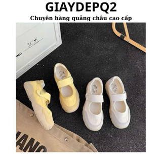 (sẵn hàng) Giày Mary Jane quai dán phong cách ballet mới 2025 dành cho nữ
