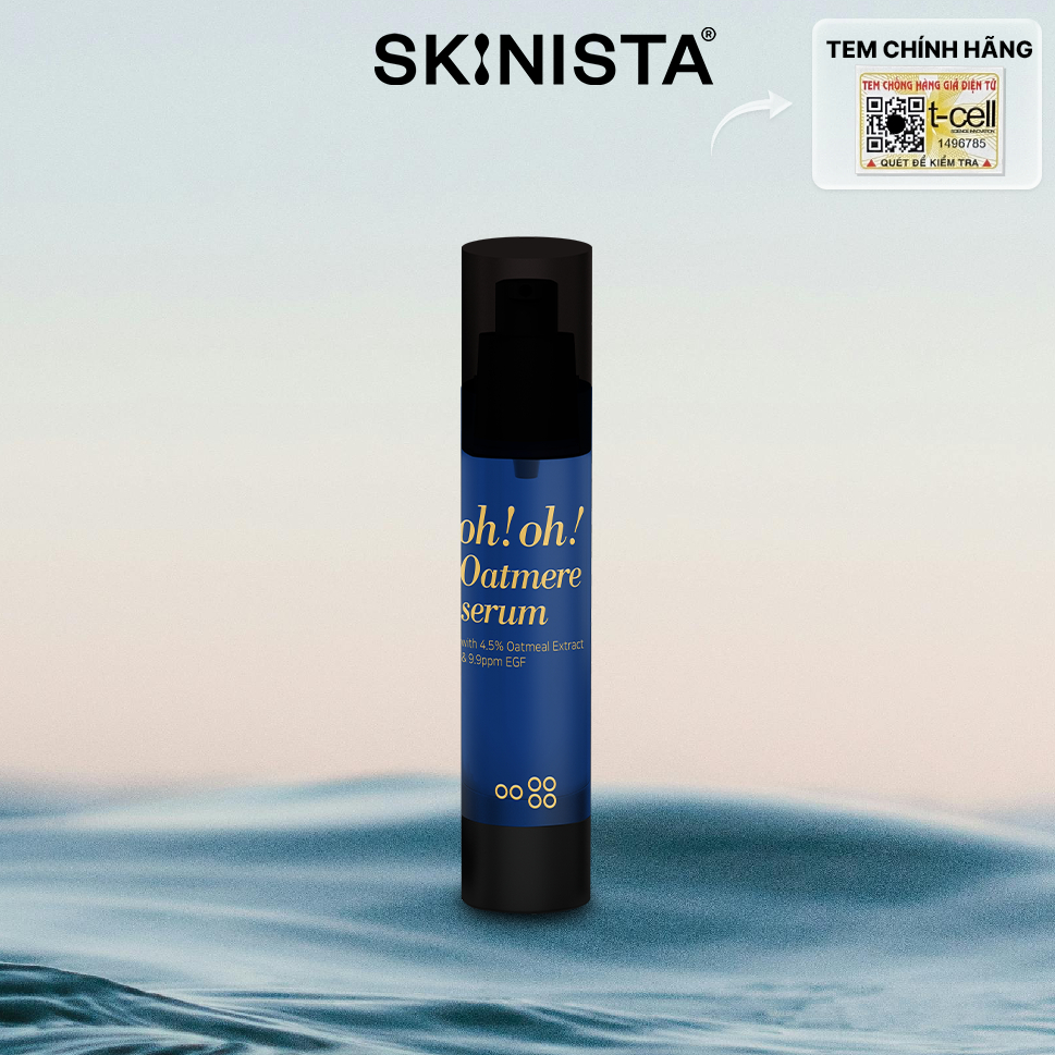 Tinh Chất oh!oh! Oatmere Serum (Oat Extract & 9,9ppm EGF) Phục Hồi Làm Dịu Da 25ml