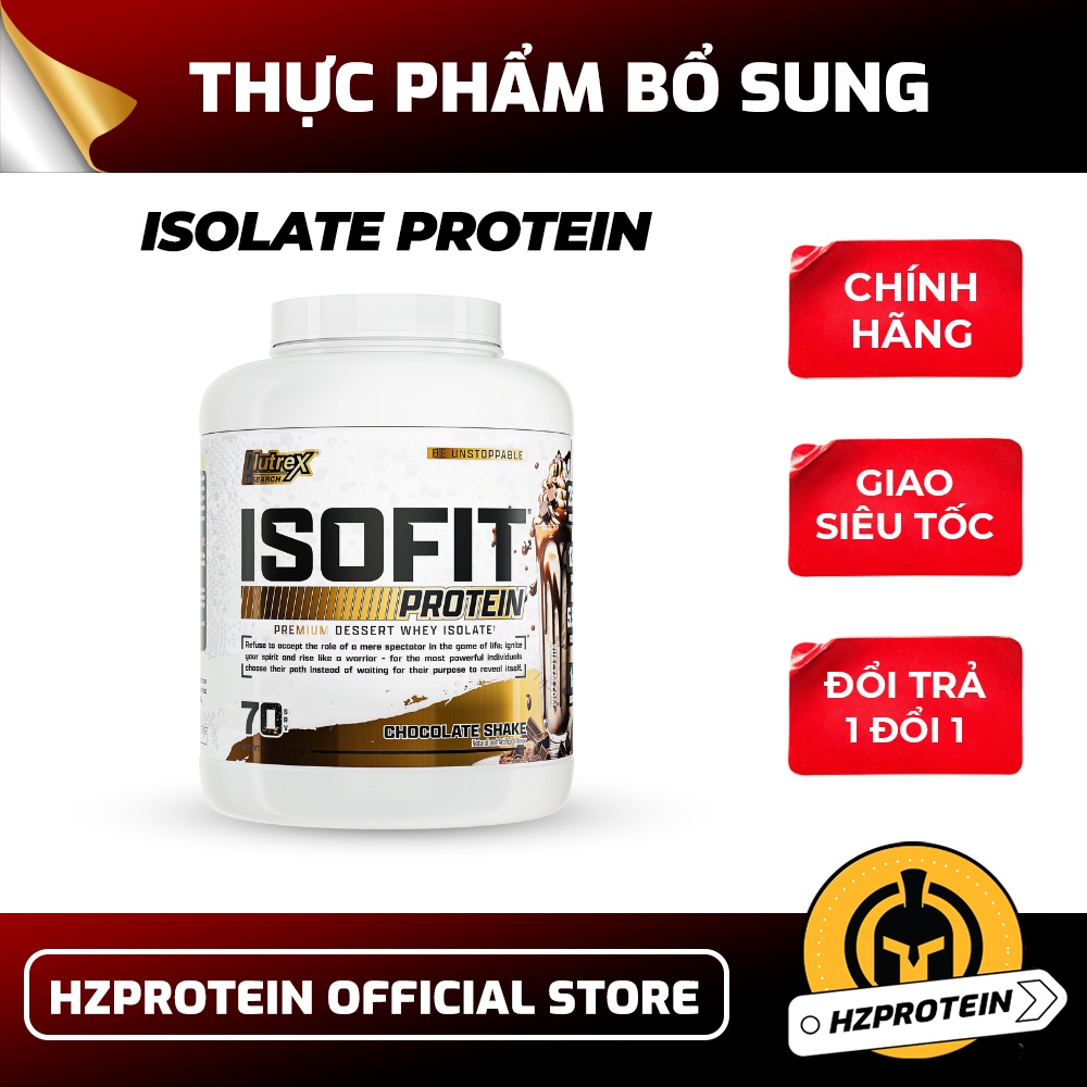 NUTREX ISOFIT WHEY ISOLATE PROTEIN (2LBS/5LBS)