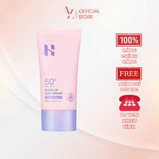  Kem chống nắng nâng tone kiềm dầu dưỡng ẩm holika holika makeup sun cream SPF50+ PA++++ 60ml 