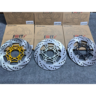 Đĩa Thắng SWIT Size 220MM ( KIỂU 1 ) Lòng Nhôm Phe INox Dành Cho Sirus / Wave / Ex2010 / Ex135 Và Các Xe Thông Dụng >>>>