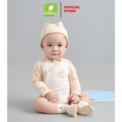 LULLABY - NH454N - Body cài chéo PETIT bé trai/bé gái