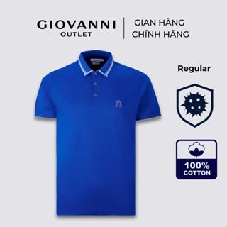 Áo Polo Cộc Tay Nam GIOVANNI Chất liệu 100% Cotton Double Mercerized Dáng Regular GPL0159-1