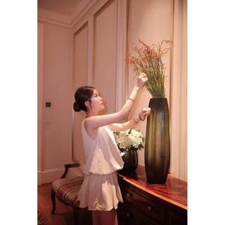 [⋆˚࿔ Anthea 𝜗𝜚˚⋆]- Đầm cổ yếm-