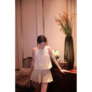 [⋆˚࿔ Anthea 𝜗𝜚˚⋆]- Đầm cổ yếm-