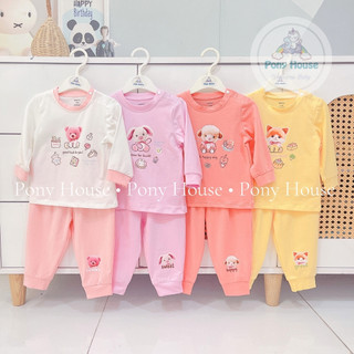  Bộ Quần Áo Dài Tay Dokma Chất Cotton Mềm Mại Cho Bé Gái Thu Đông 2025 