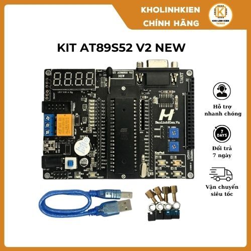 KIT Lập Trình 8051 AT89S52 Ver2 NEW  Kholinhkien