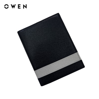 Owen - Ví da VD241217 màu Đen chất liệu Da bò